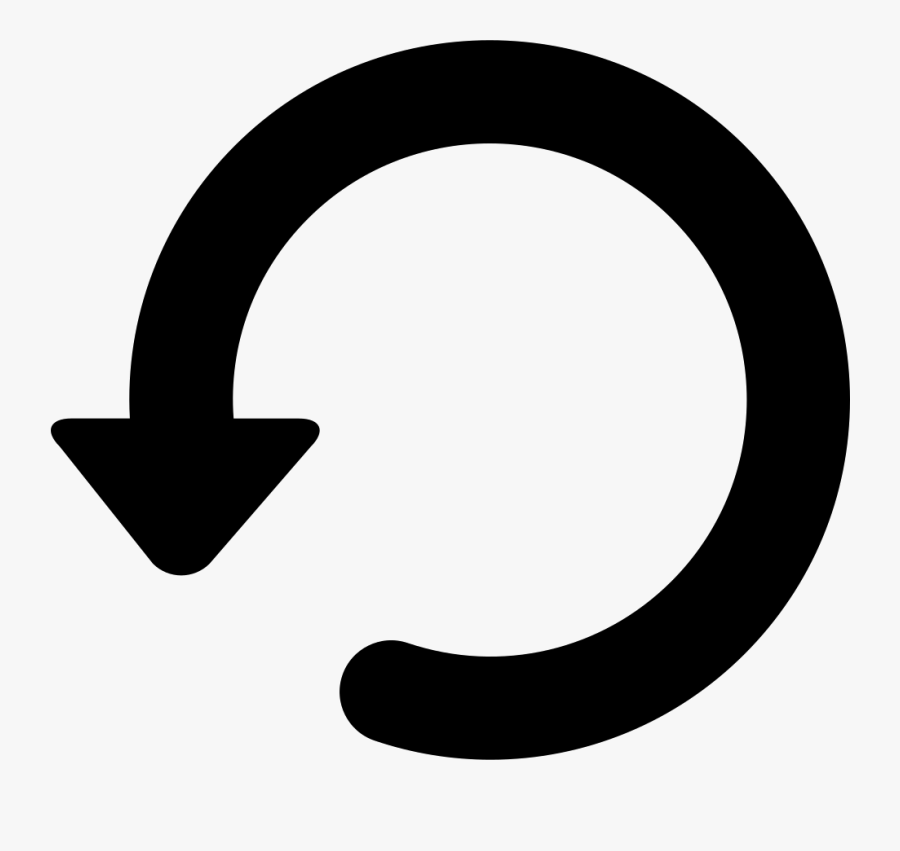 Circular Arrow Line Comments - Affinity Designer Circle Arrow, Transparent Clipart