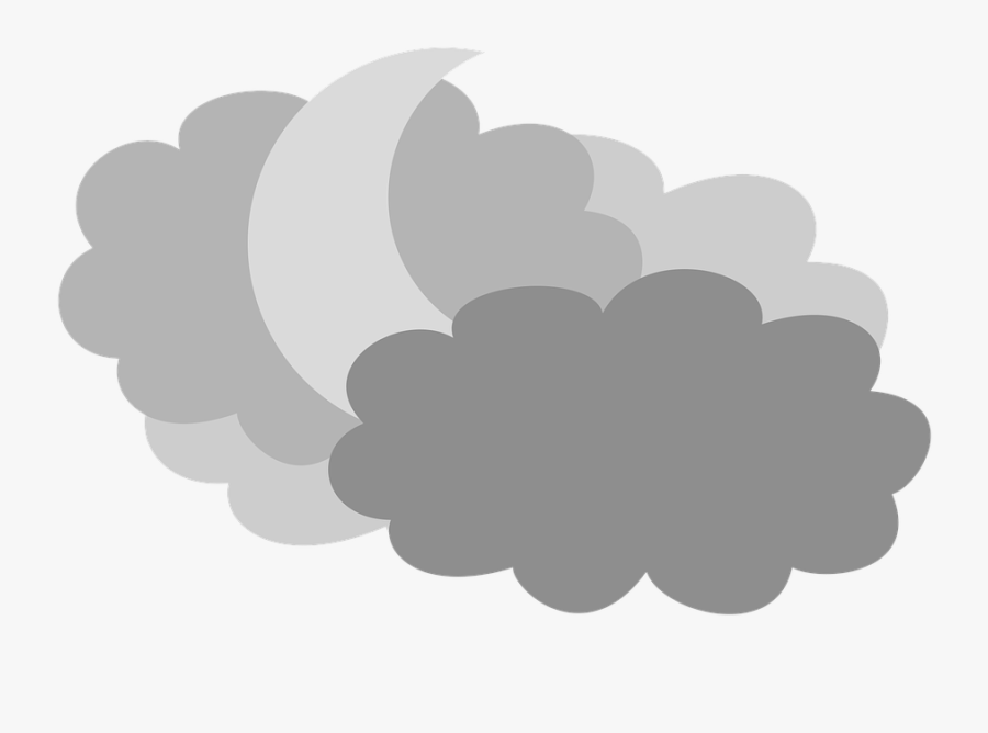 Transparent Cloudy Sky Png - Rain Cloud Cartoon Gif, Transparent Clipart