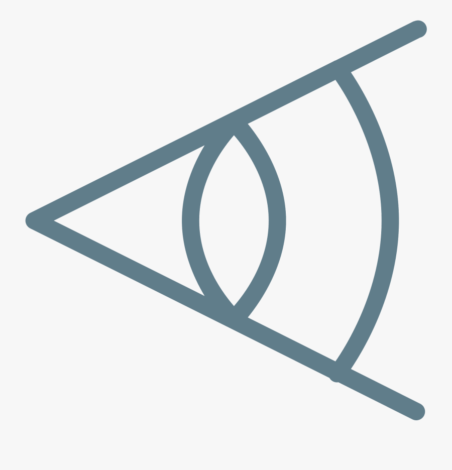 Focal Length Icon Clipart , Png Download - Icon For Focal Lens, Transparent Clipart