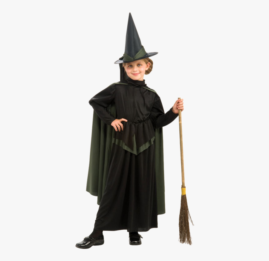 Transparent Wicked Witch Png - Wizard Of Oz Witch Costume, Transparent Clipart