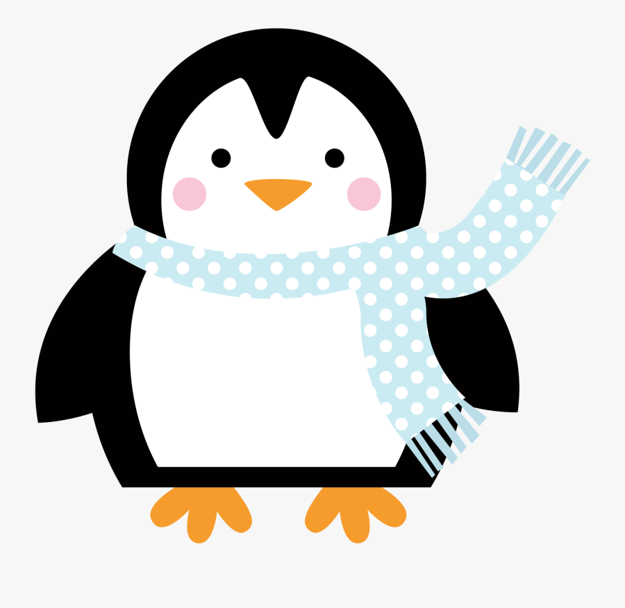 Christmas Penguin, Transparent Clipart