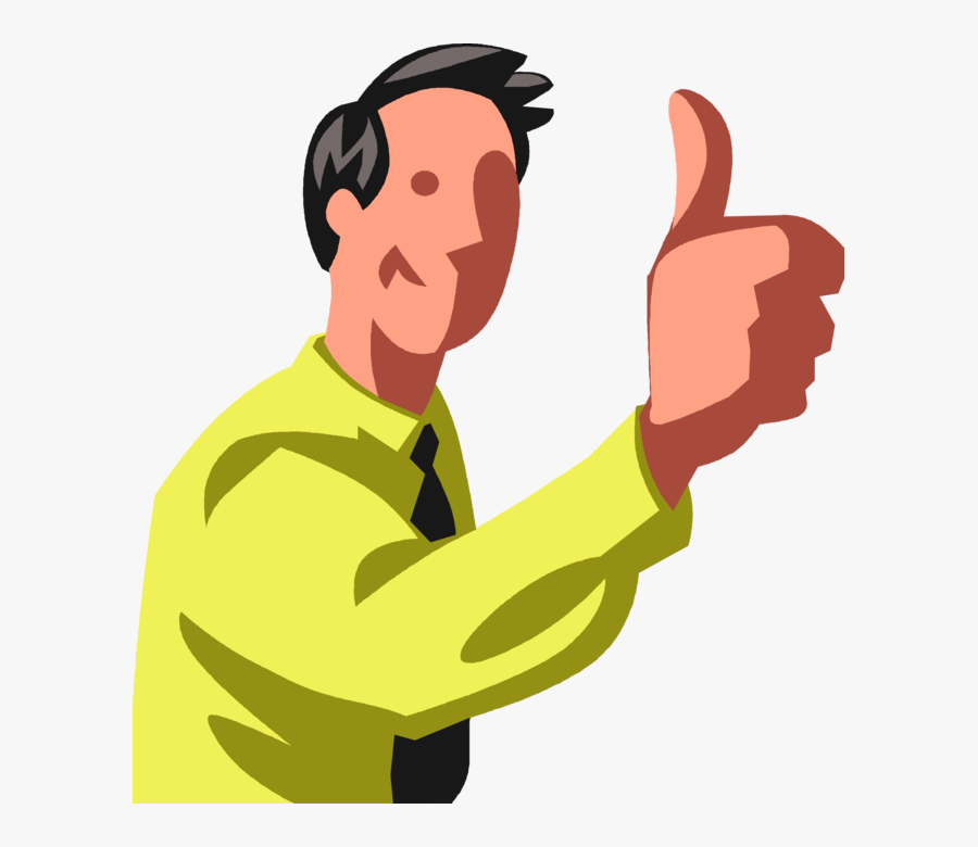 Transparent Ok Hand Sign Png - Non Verbal Communication Cartoon, Transparent Clipart