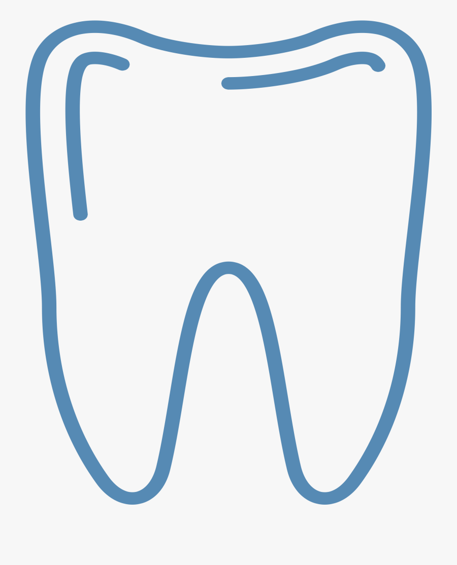 Icon Of Tooth, Transparent Clipart