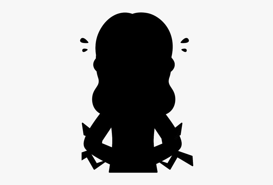 Girl Stomach Ache Png Transparent Images - Illustration, Transparent Clipart