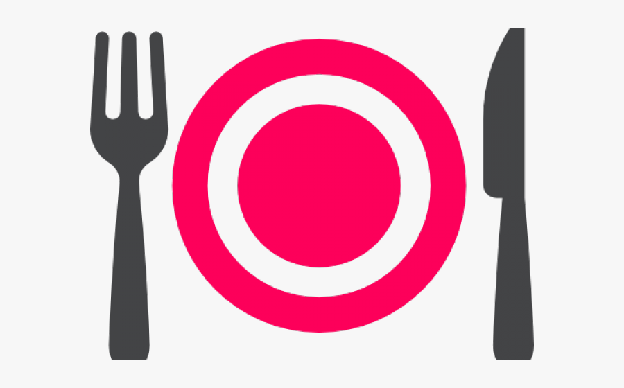 Banquet Clipart Cutlery - Circle, Transparent Clipart