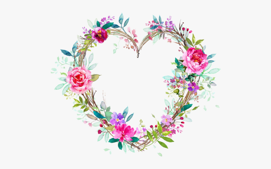 Coeur Tube Png Colorful - Good Morning N Name, Transparent Clipart