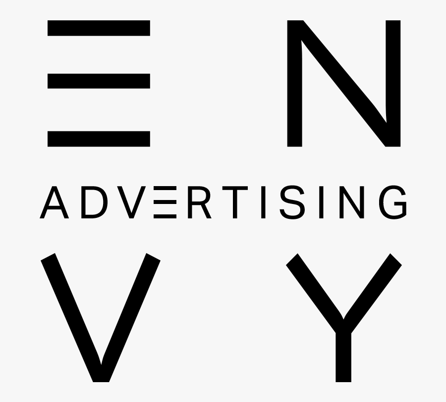 Envy Advertising - Cmf - Black-and-white, Transparent Clipart