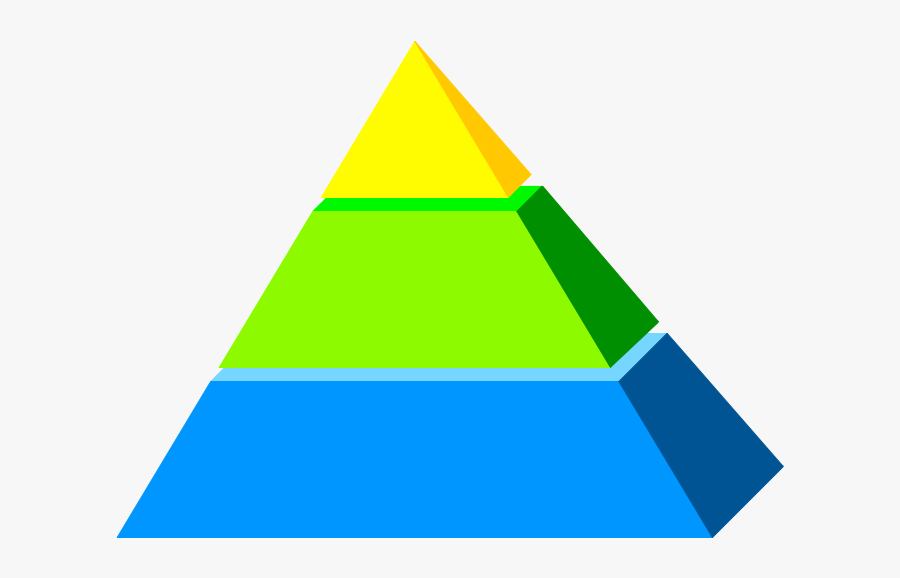 3d Pyramid Png - 3d Pyramid Icon Png, Transparent Clipart
