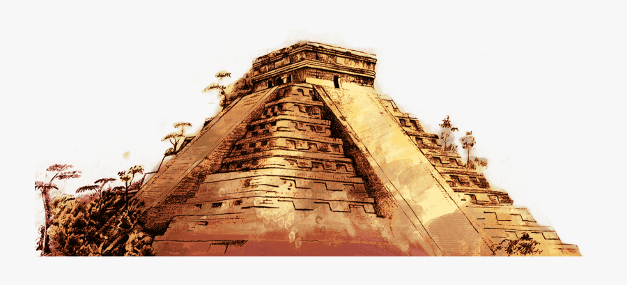 Chich N Itz M - Piramide Maya Png, Transparent Clipart