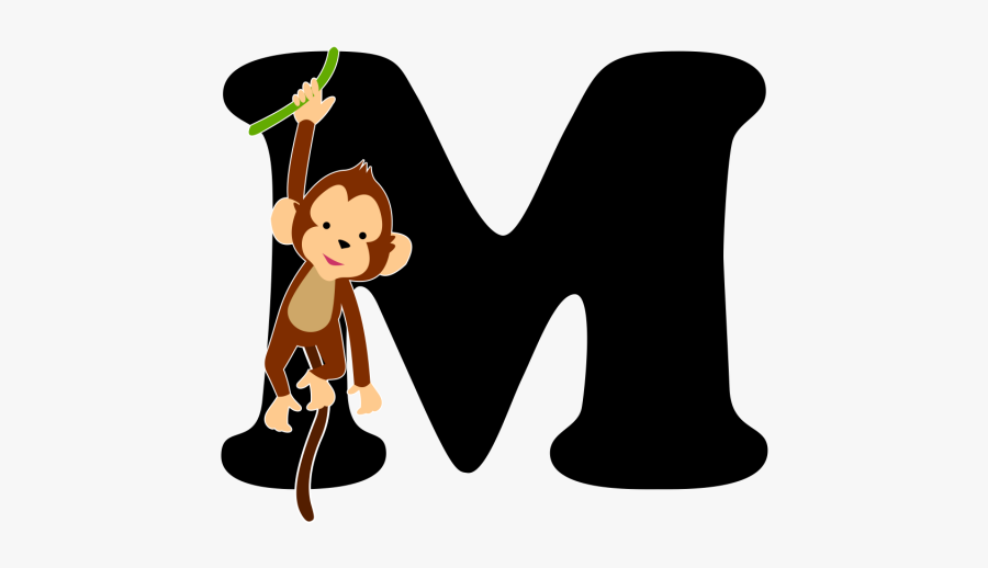 English Alphabet With Picture - Letter M Cartoon Png, Transparent Clipart