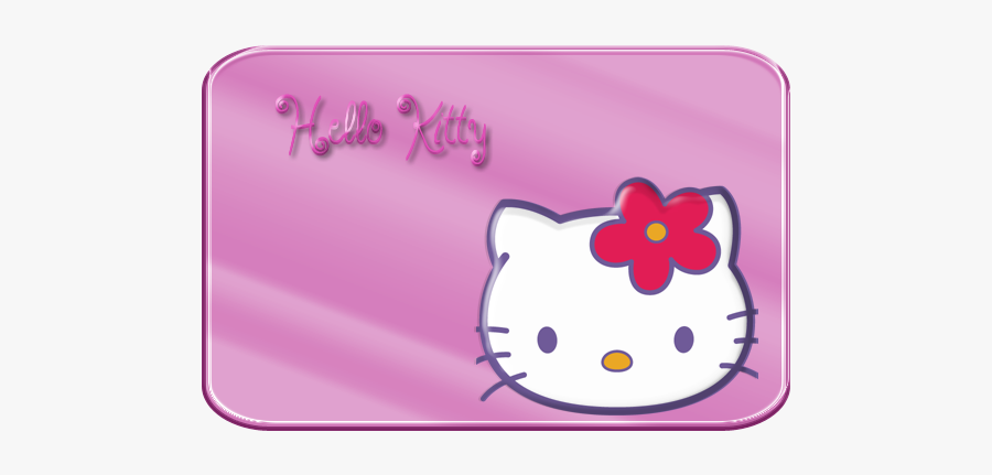 Pink Flower Clipart Hello Kitty - Hello Kitty Tarpaulin Background For Birthday, Transparent Clipart