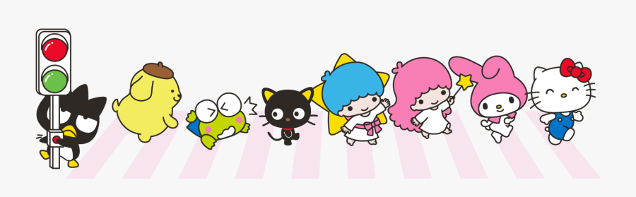 Hello Kitty Characters Png, Transparent Clipart