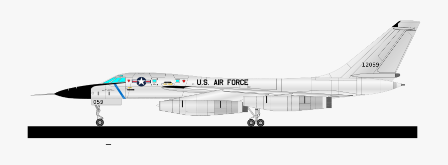 B-58 Hustler - Twinjet, Transparent Clipart