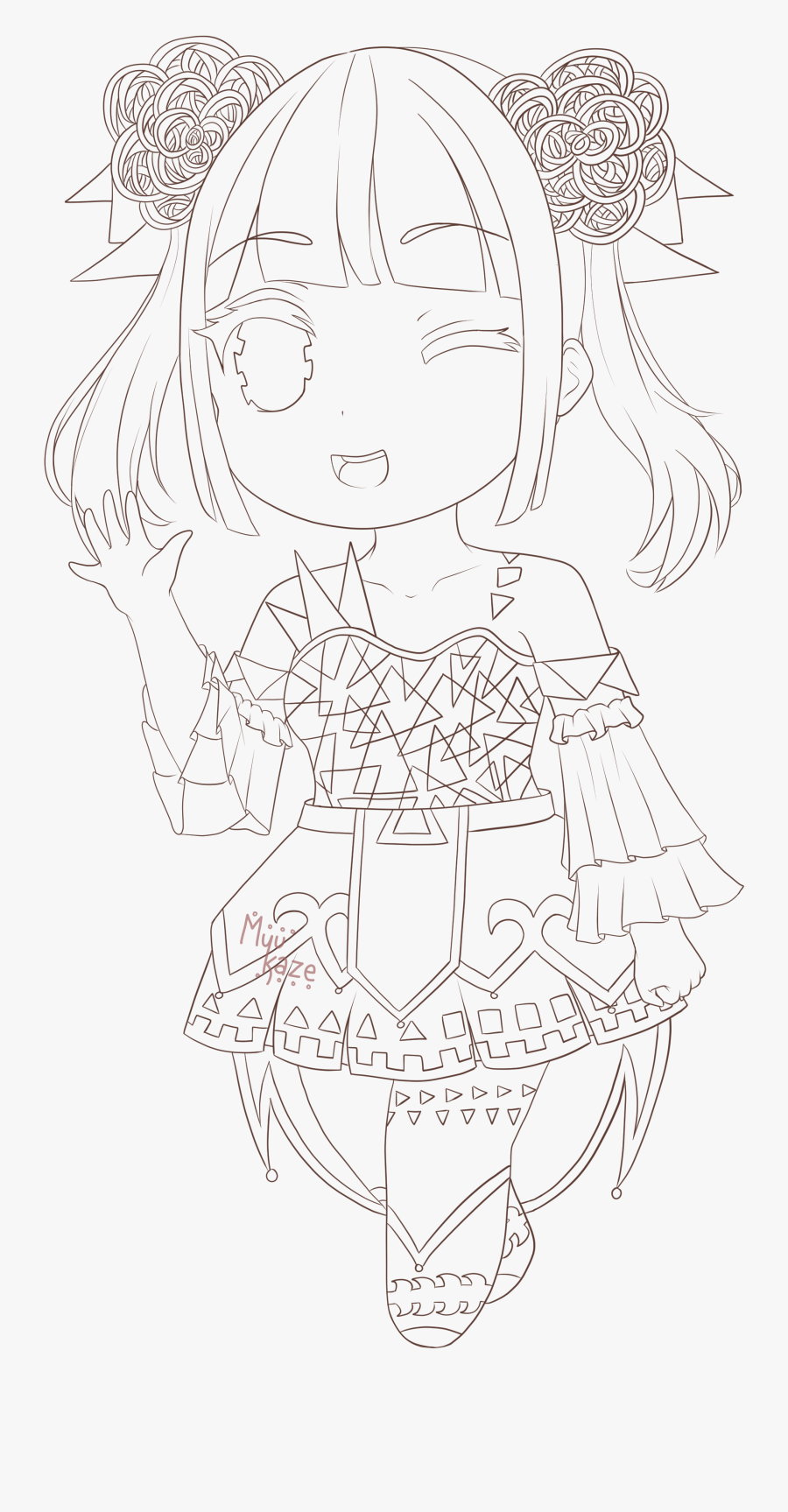 Measuring Cups And Spoons Lineart - Sketch, Transparent Clipart