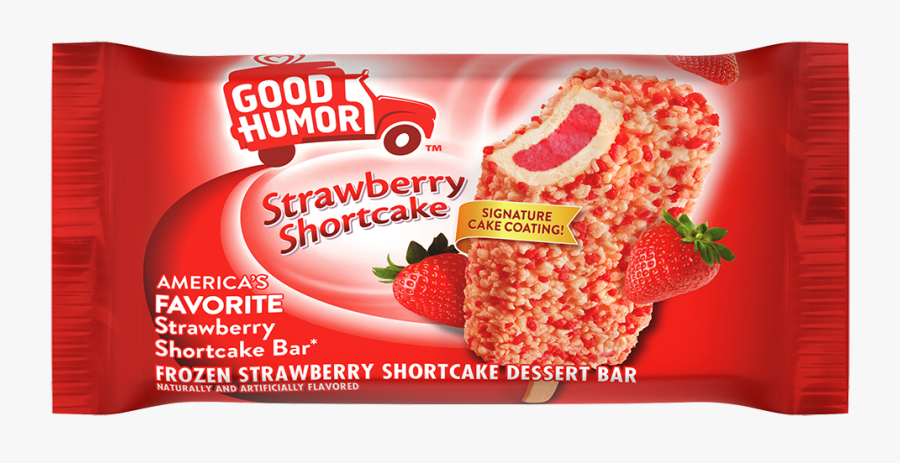 Good Humor Strawberry Shortcake Ice Cream Bar, Transparent Clipart