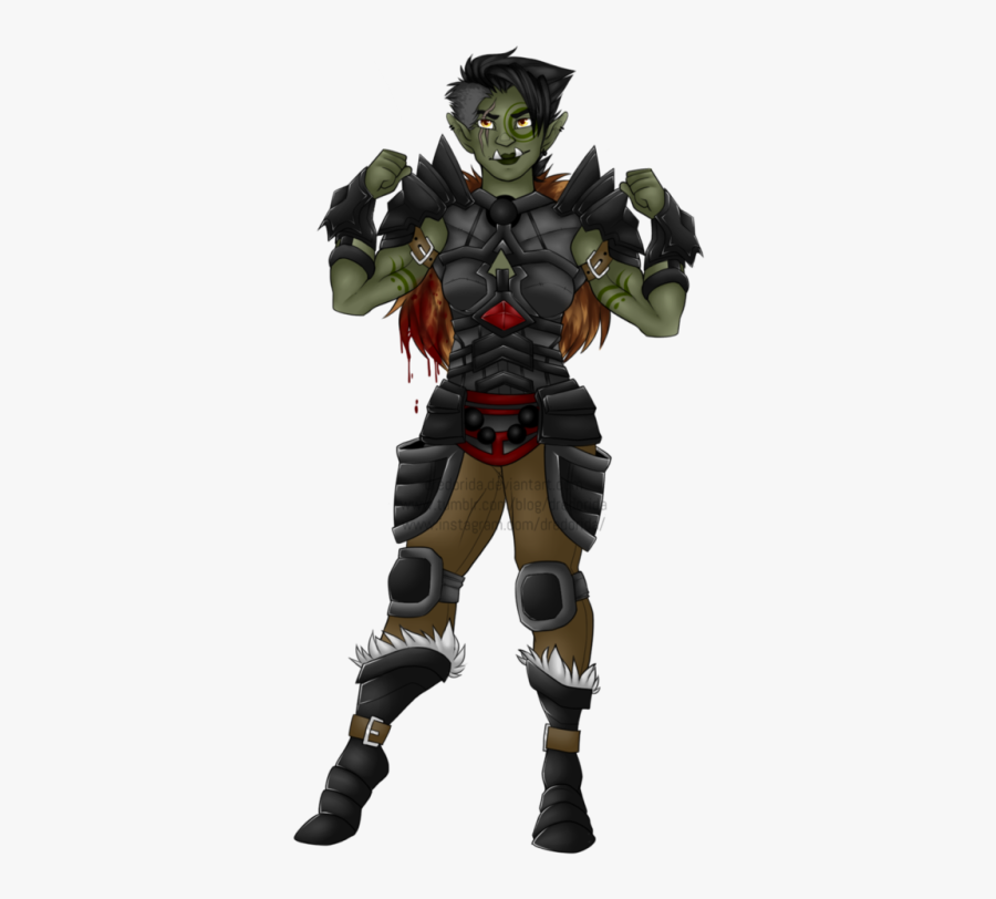Female Soldier Portable Network Graphics Clip Art Woman - Half Orc Paladin Female, Transparent Clipart
