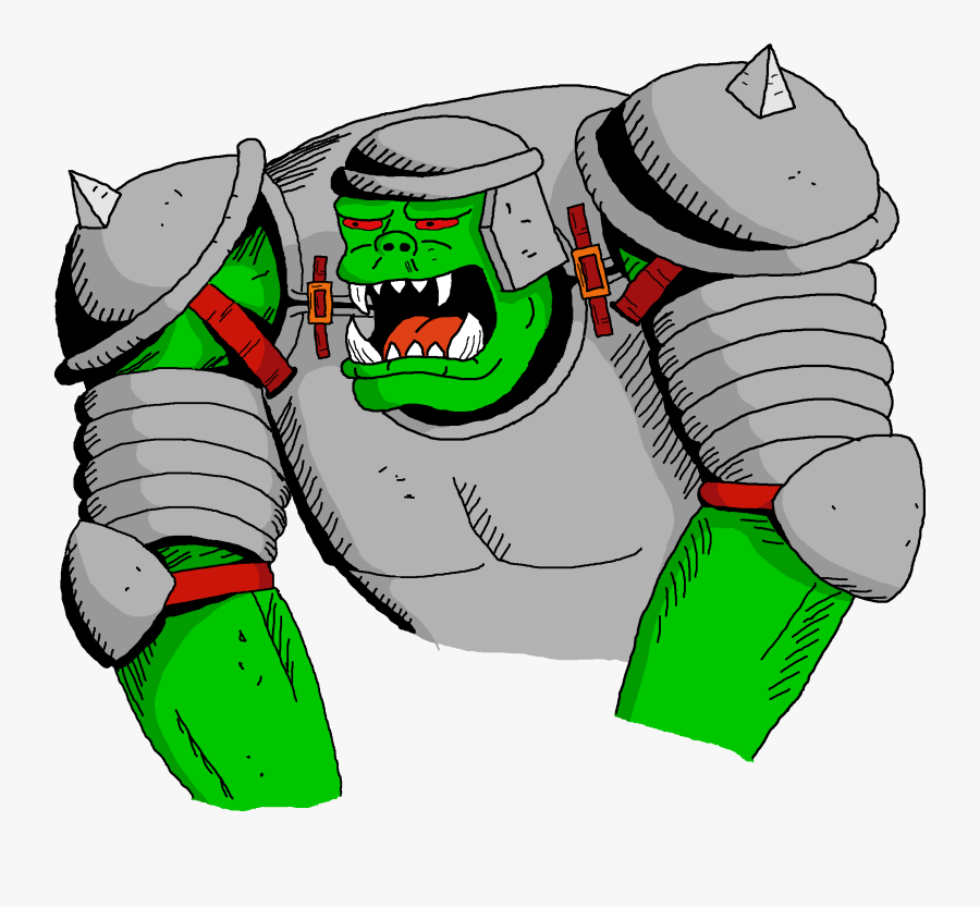 Orc Clipart Scary Character - Cartoon, Transparent Clipart