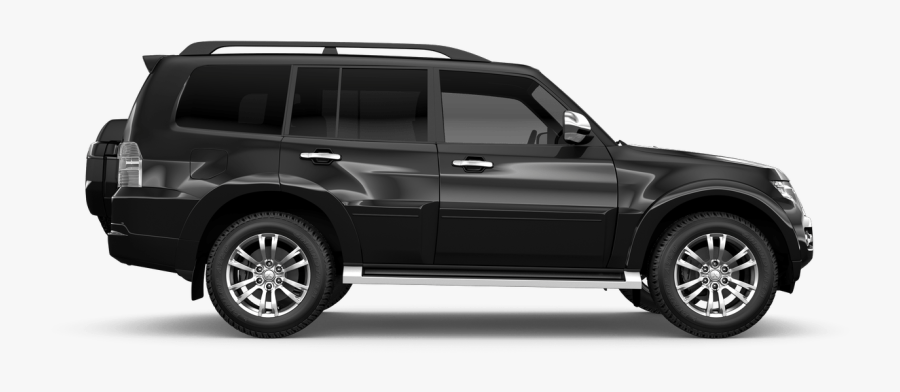 Pajero Pitch Black - Mitsubishi Pajero 2018 White, Transparent Clipart