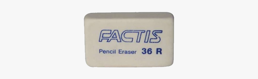 Eraser Png - Goma De Borrar Factis, Transparent Clipart
