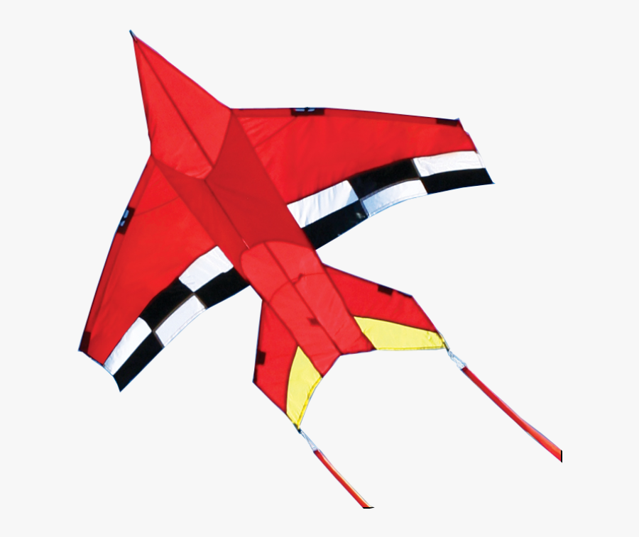 Image Of Jet Plane Red Baron Kite - Plane Kite Designs, Transparent Clipart