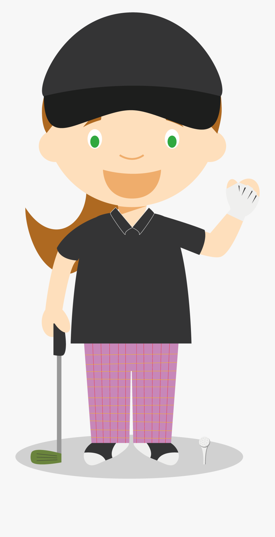 Vector Graphics Image Illustration Golf Cartoon - Illustration, Transparent Clipart