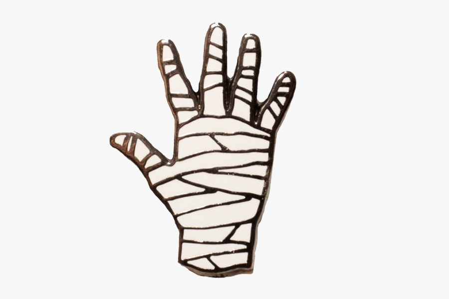 Mummy Hand Drawing, Transparent Clipart