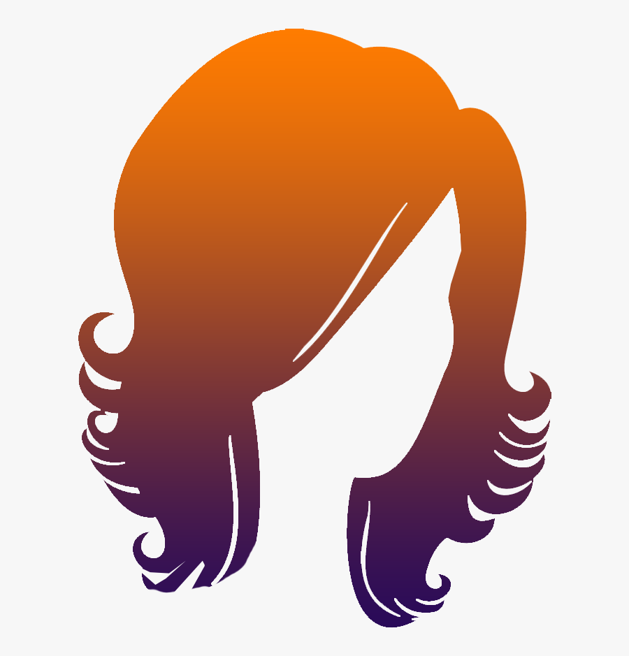 Euclidean Vector Hairstyle Illustration - Hair Color Vector Png, Transparent Clipart