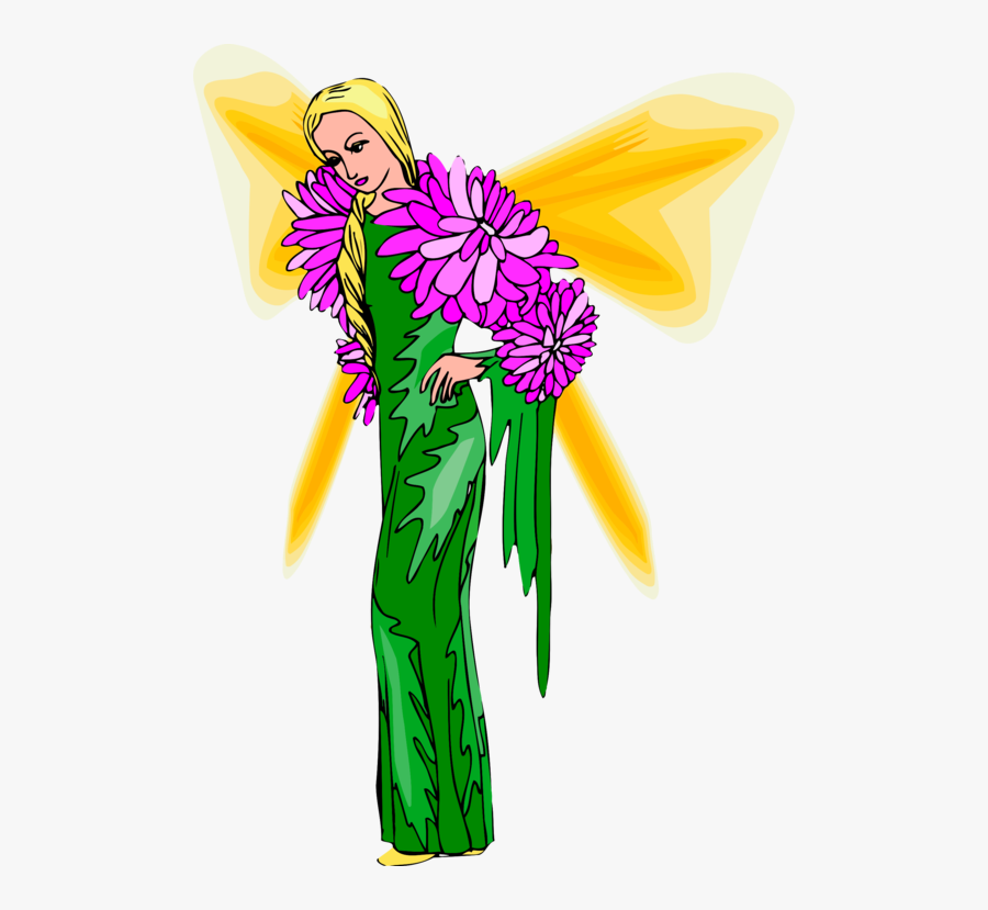 Plant,flora,art - Fairy, Transparent Clipart