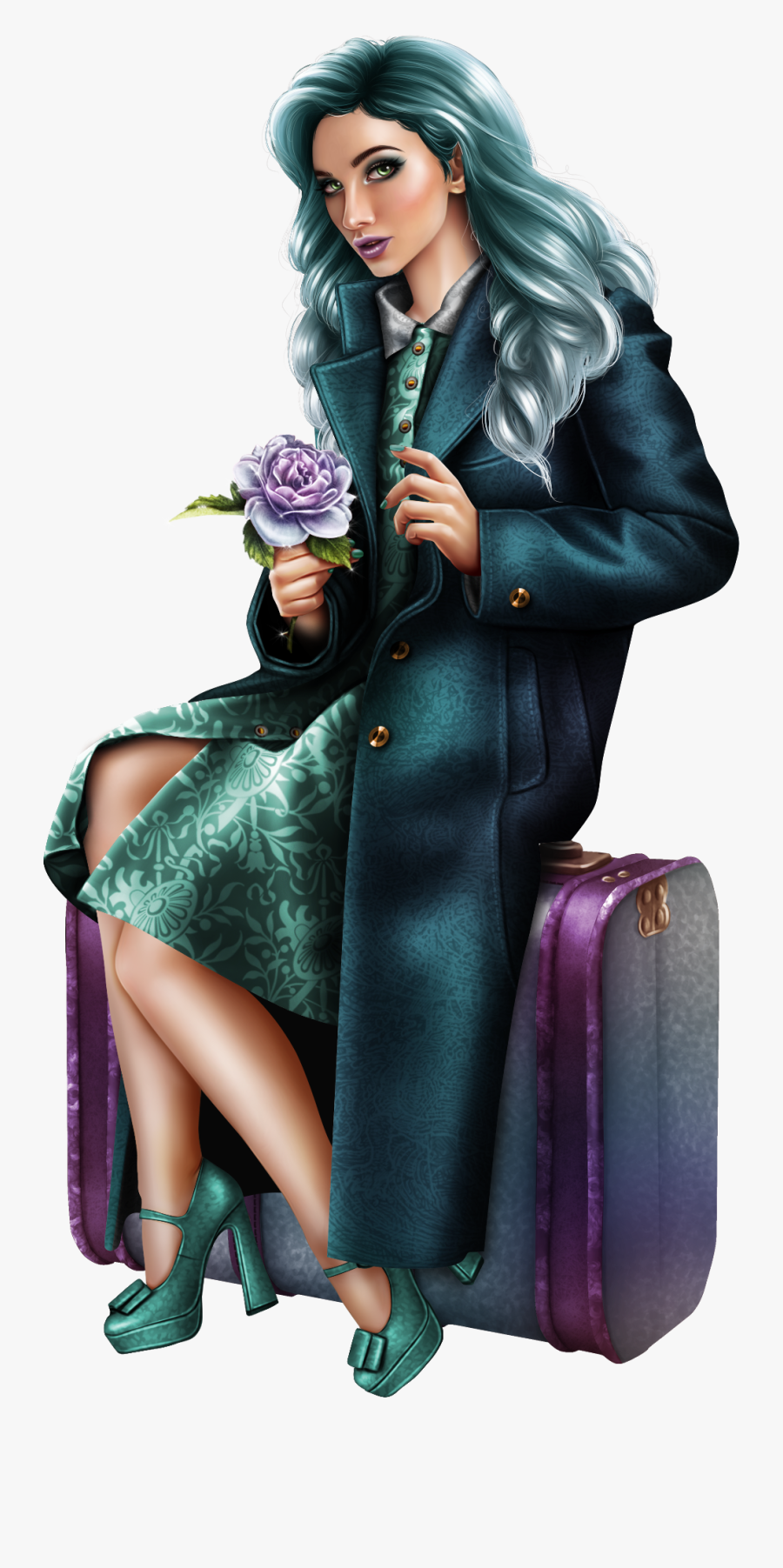 Hair Color Clipart, Transparent Clipart