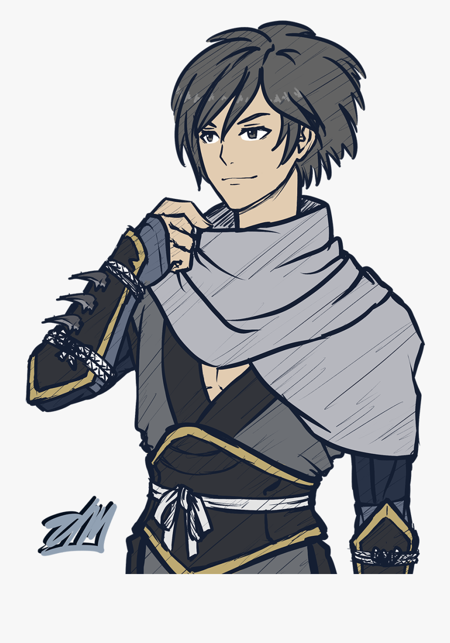 Jaune Arc Clothing Black Human Hair Color Joint Male - Blake Belladonna Fanart, Transparent Clipart