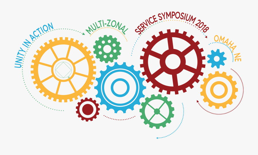 The Multi-zonal Service Symposium Offers An Opportunity - Gear Collaboration, Transparent Clipart