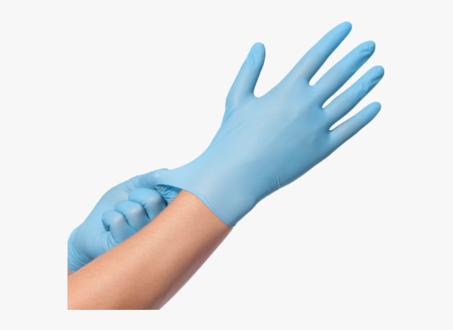 Disposable Gloves Transparent Background, Transparent Clipart