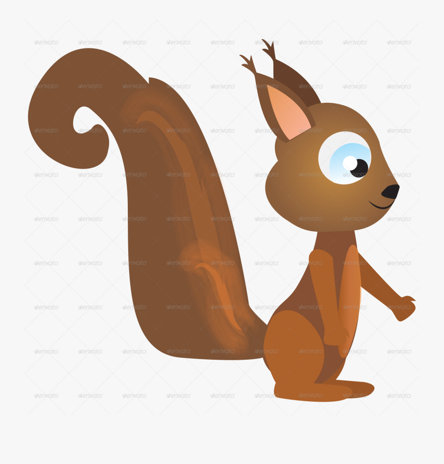 Squirrels Drawing Baby Squirrel Huge Freebie Download - Squirrel Drawings Png, Transparent Clipart