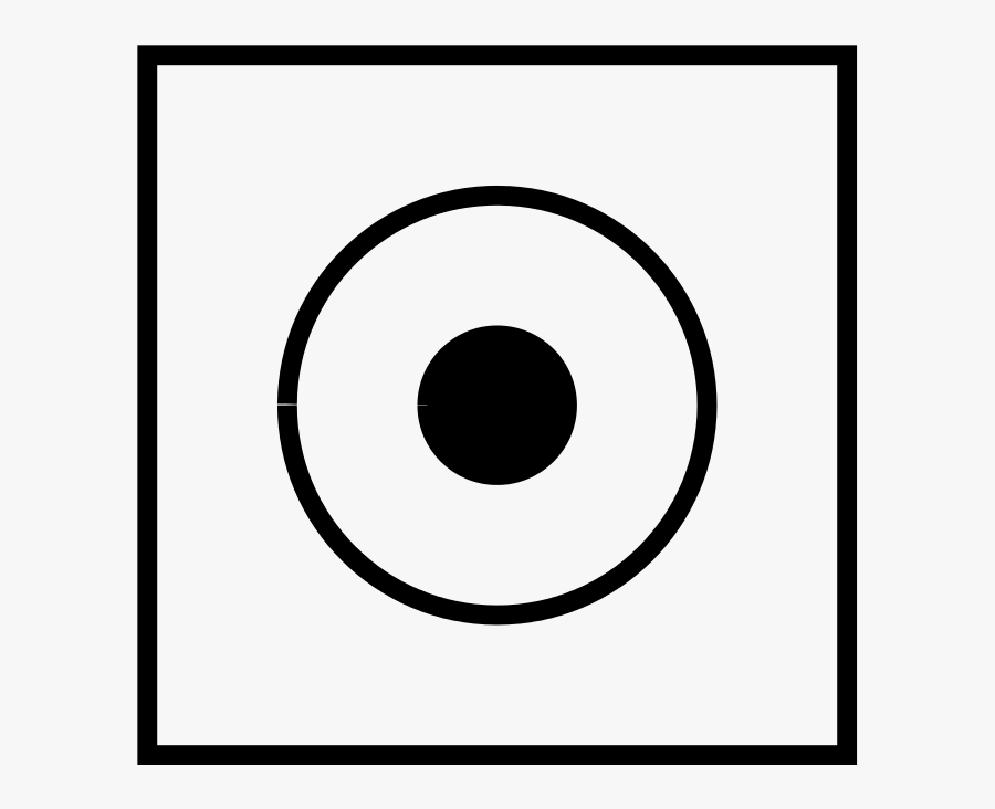 Symbol Washing Machine - Circle, Transparent Clipart
