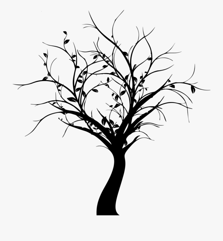 Trees Transparent Abstract - Transparent Tree Of Life Silhouette, Transparent Clipart