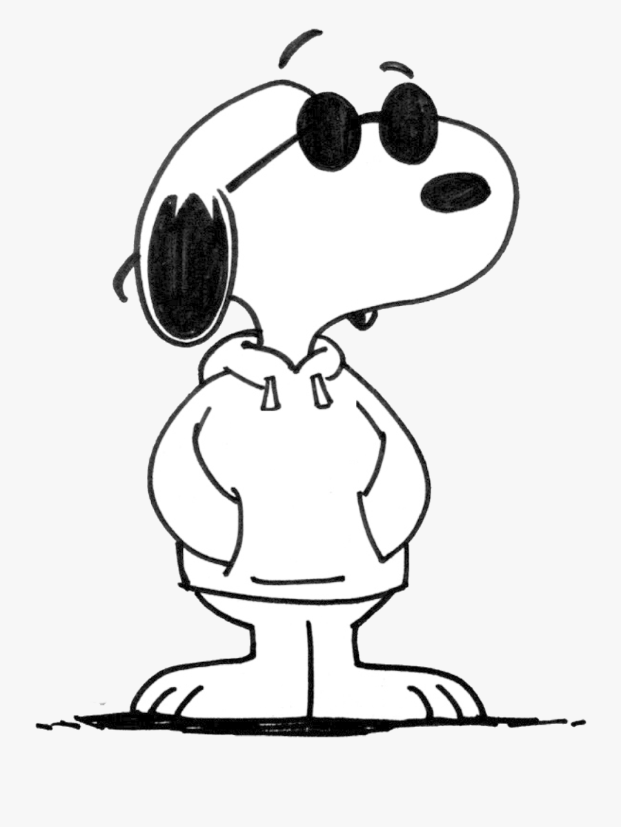 Snoopy Png - Joe Cool Snoopy Drawing, Transparent Clipart