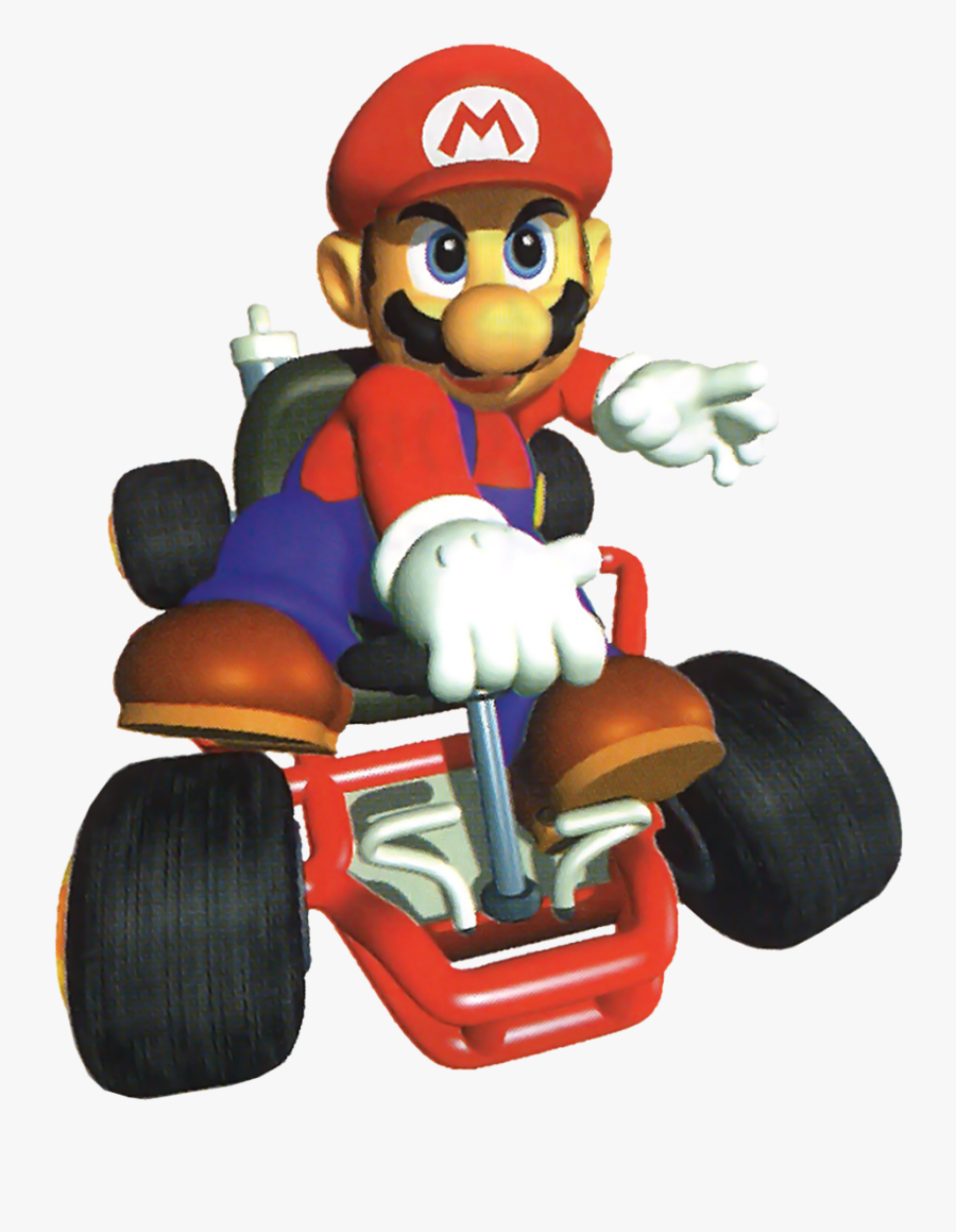 Mario Renders From Mario Kart - Mario Kart 64 Original Soundtrack, Transparent Clipart