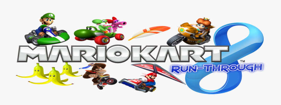 Picture - Mario Kart 8 Wii U Logo, Transparent Clipart