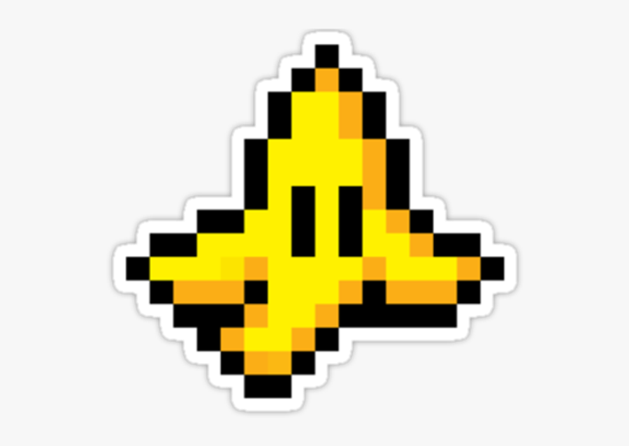 Mario Kart Snes Banana, Transparent Clipart