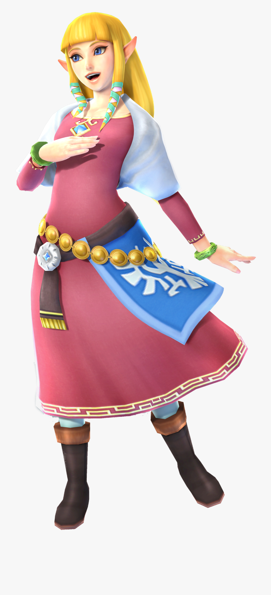 Zelda From Skyward Sword, Transparent Clipart