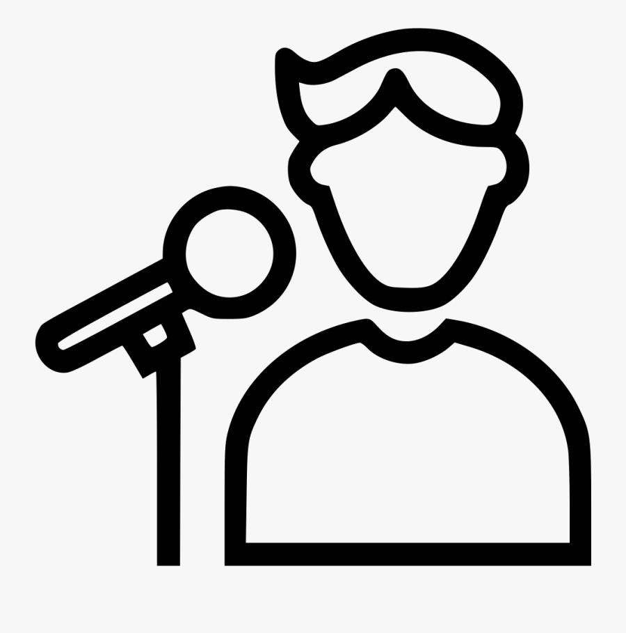 Singer Clipart Icon - Singer Icon Png Transparent , Free Transparent ...
