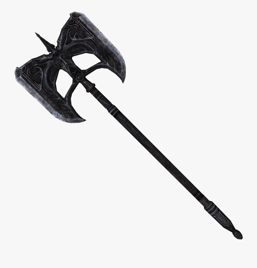 #skyrim #weapons #ax #axe - Skyrim Wuuthrad, Transparent Clipart
