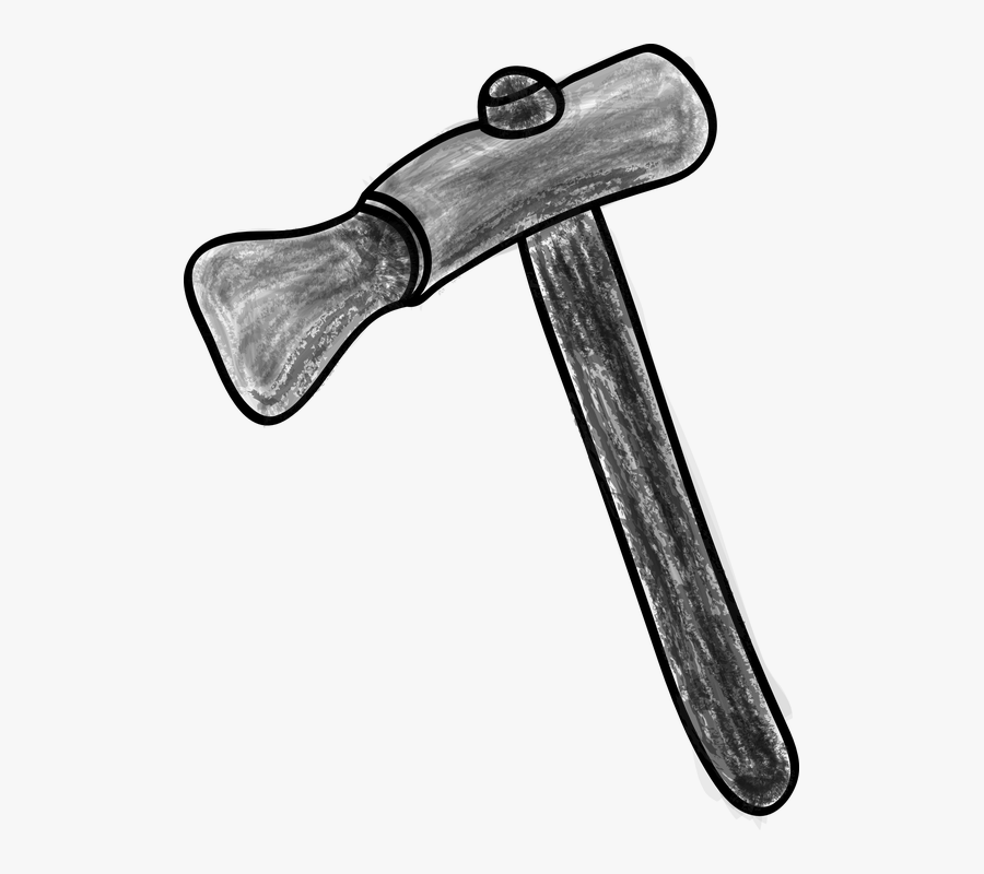 Hacha Del Paleolitico, Transparent Clipart