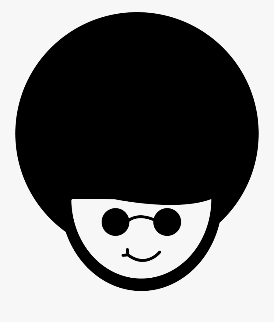 Transparent Hair Icon Png - Afro Hair Icon, Transparent Clipart