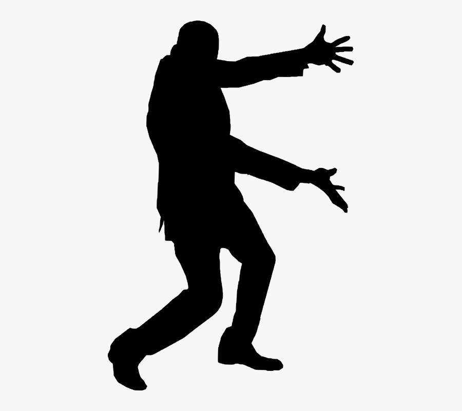 Children Silhouette Gif, Transparent Clipart