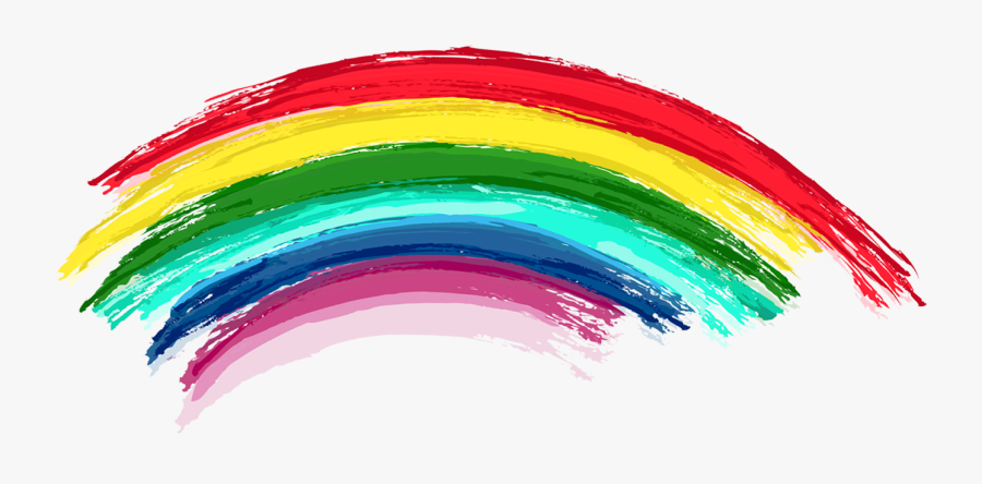 Rainbow Png Watercolor - Rainbow Watercolor Png, Transparent Clipart