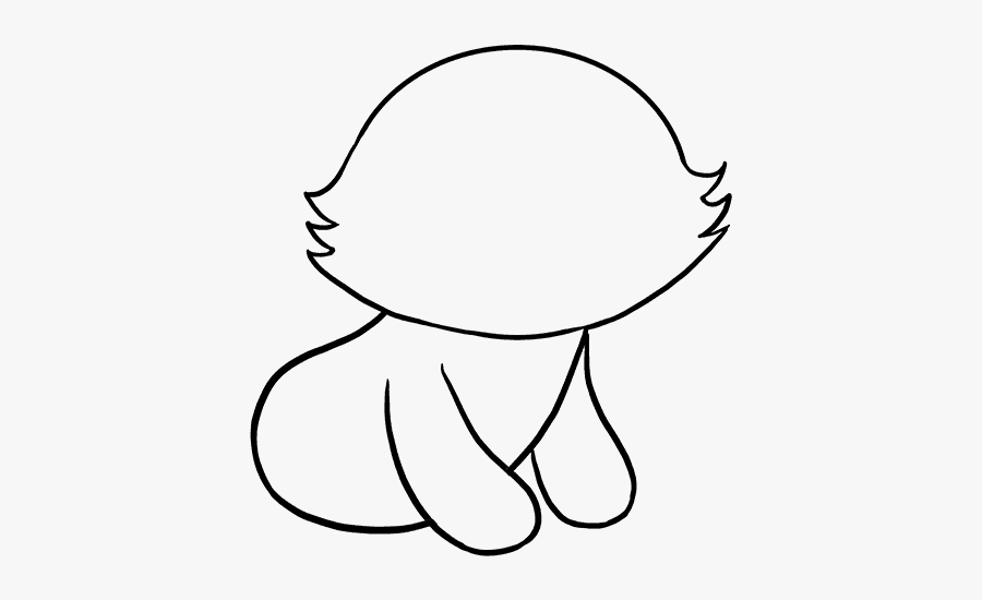 How To Draw Red Panda - Line Art, Transparent Clipart