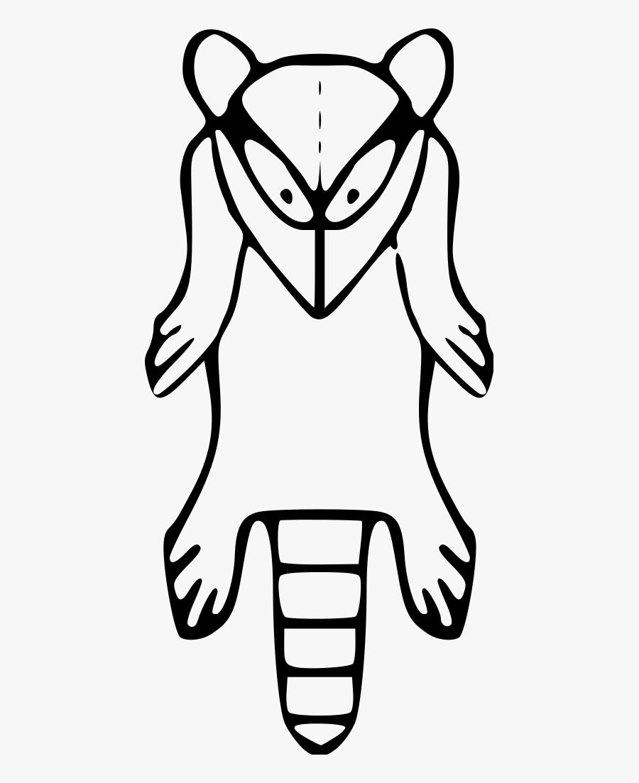 Drawing Raccoon Easy Transparent Png Clipart Free Download - Spiro Mounds Archaeological Center, Transparent Clipart