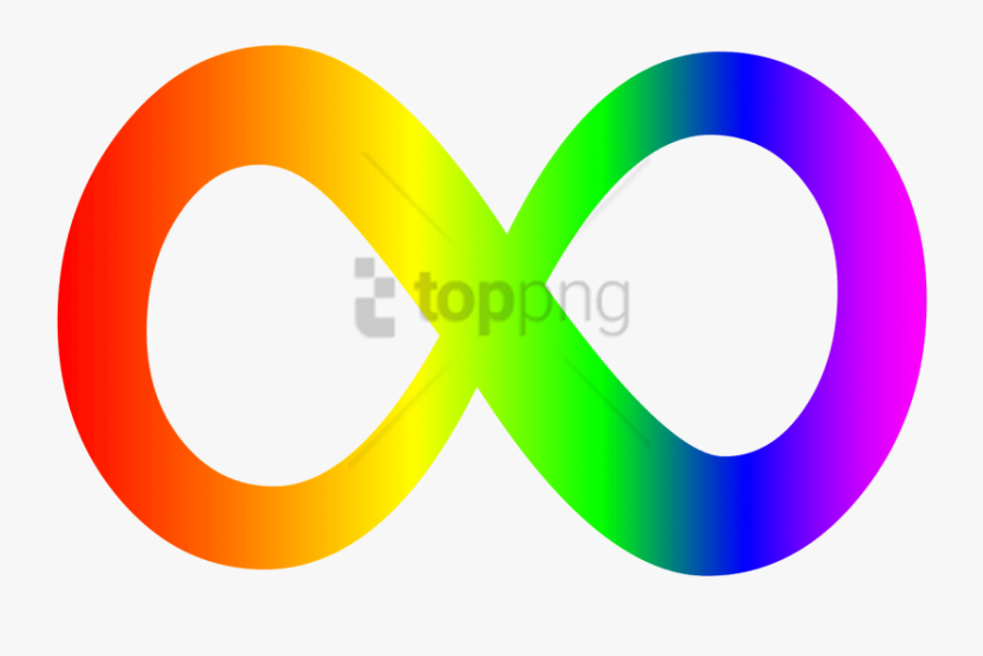 Transparent Infinity Symbol Png - Transparent Autism Infinity Symbol, Transparent Clipart