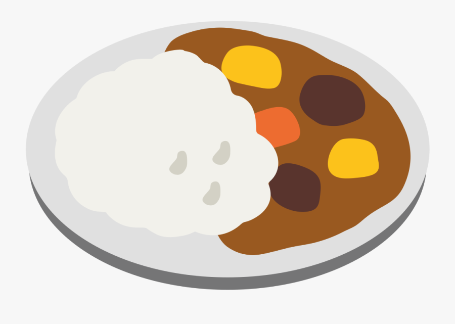 File - Emoji U1f35b - Svg - Curry Rice Emoji Clipart - Japanese Curry Rice Vector, Transparent Clipart